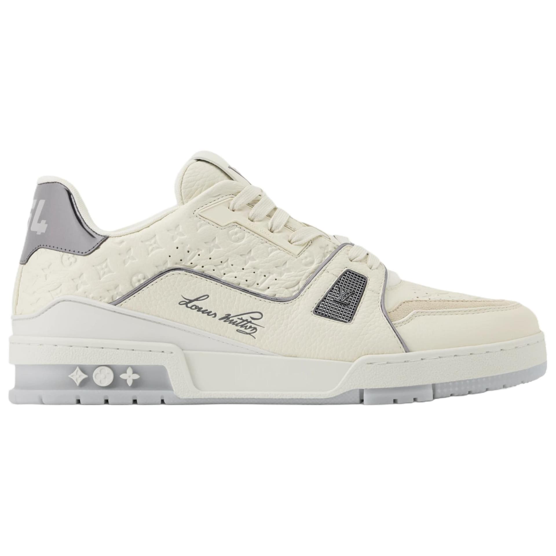 LOUIS VUITTON Trainer Beige & Gray