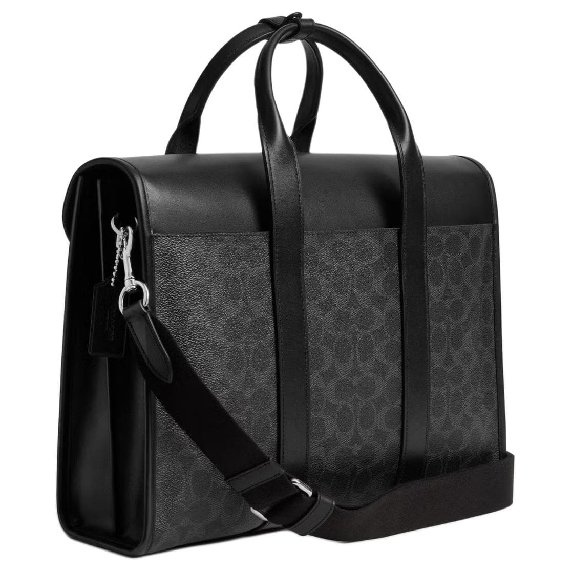 COACH Gotham Artificial With Cow Briefcase Large Black