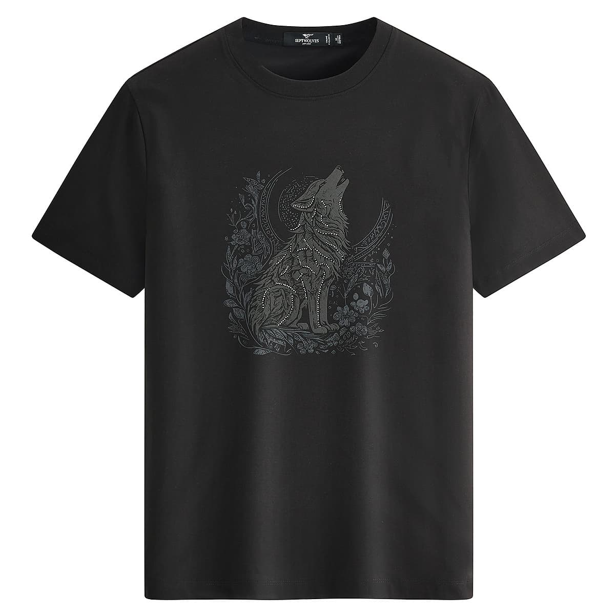 SEPTWOLVES TShirts Crew Neck