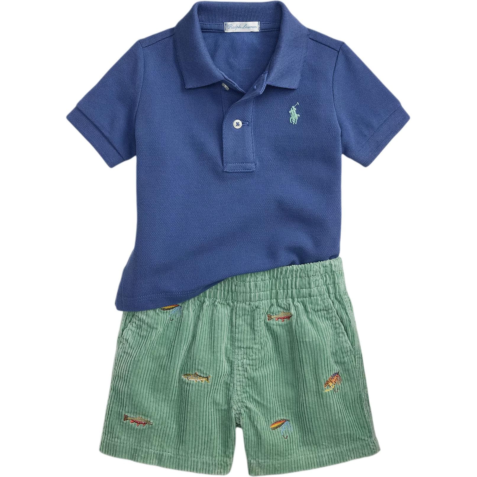 Polo Ralph Lauren Baby Sportswear Sets Polo Collar Moderate