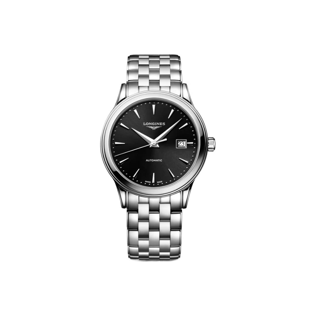 LONGINES Military Flag Collection Automatic Mechanical Movement 30m Waterproof Watch Black Dial