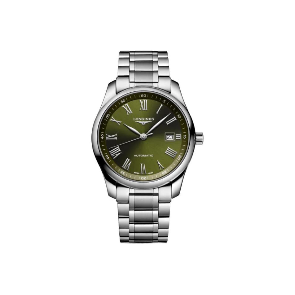 LONGINES Master Collection Automatic Mechanical Movement Individual Watch 40mm Green Dial