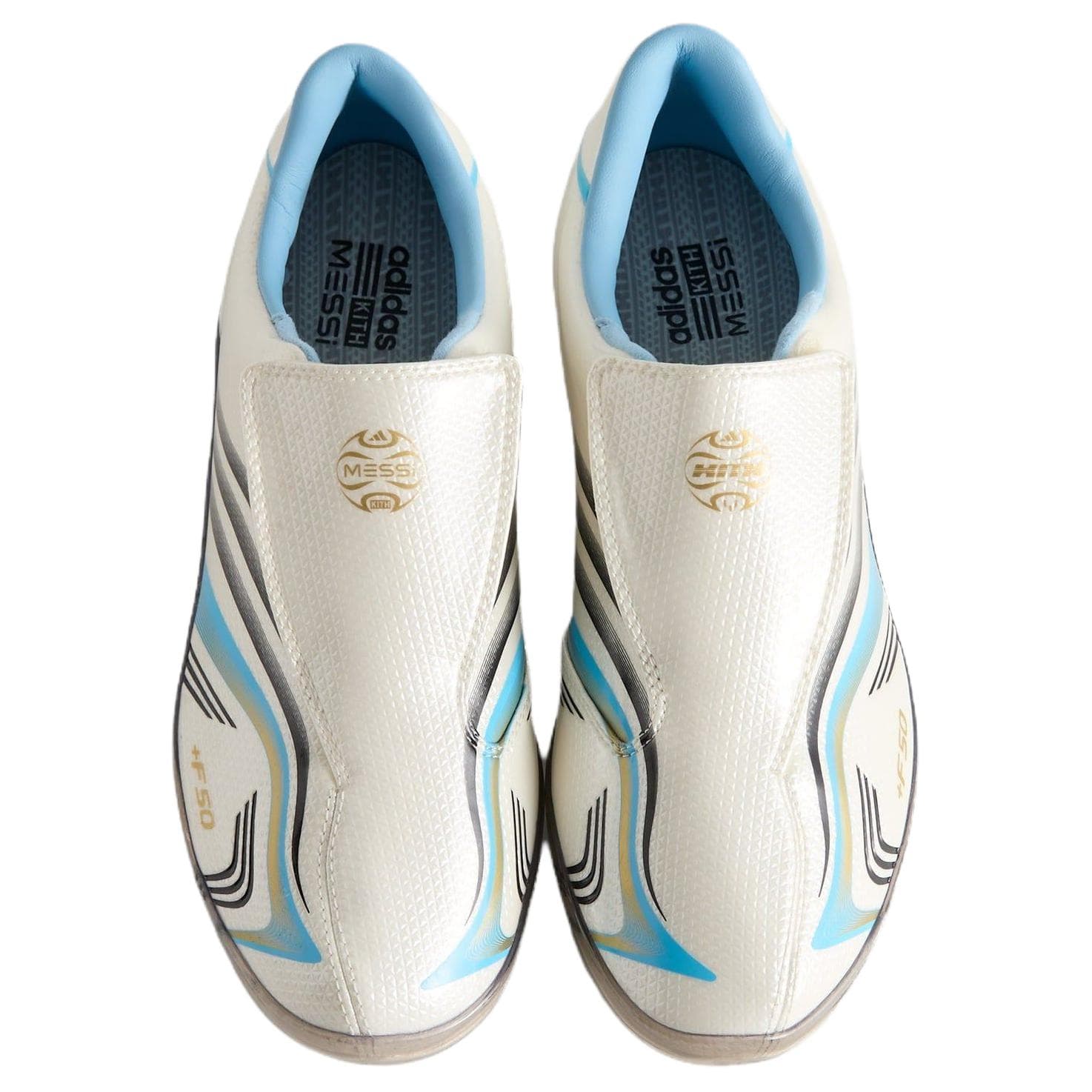 KITH X Adidas F50 Soccer White Blue