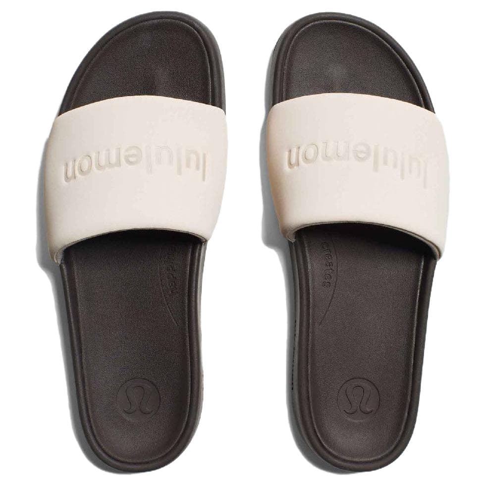 Lululemon Restfeel Slide Slippers Black/Black/Black/BLK/BLK/BLK/Early Tea Brown/Redwood Muse Brown/Redwood Muse Brown/BRKT/MAMU/MAMU Hazy Meadow Green/Willow Green/Willow Green/MHAZ/WILO/WILO