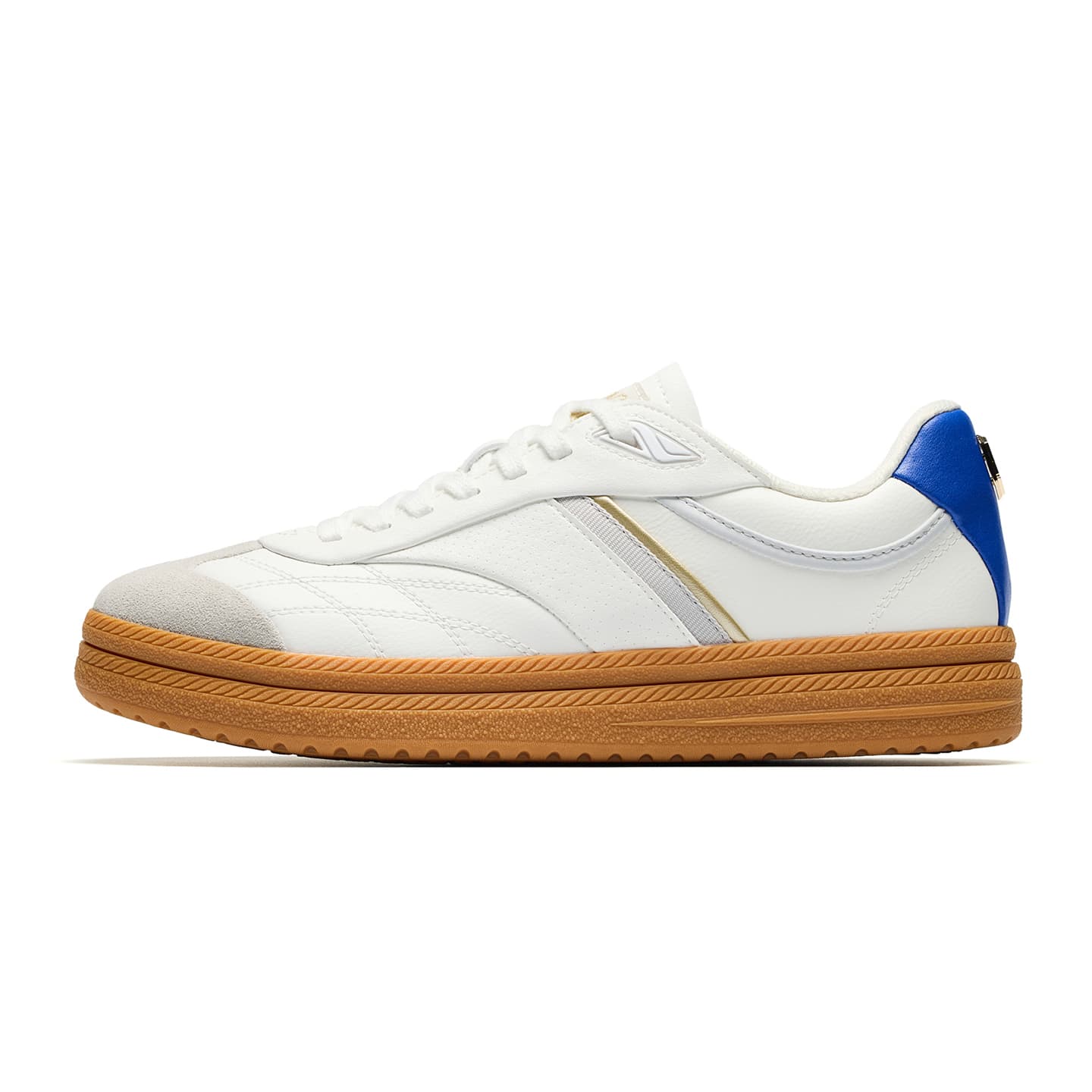ANTA Feng Zhendong Skate Lowtop Papyrus White/Shade 1 Gray/Lanyin Blue