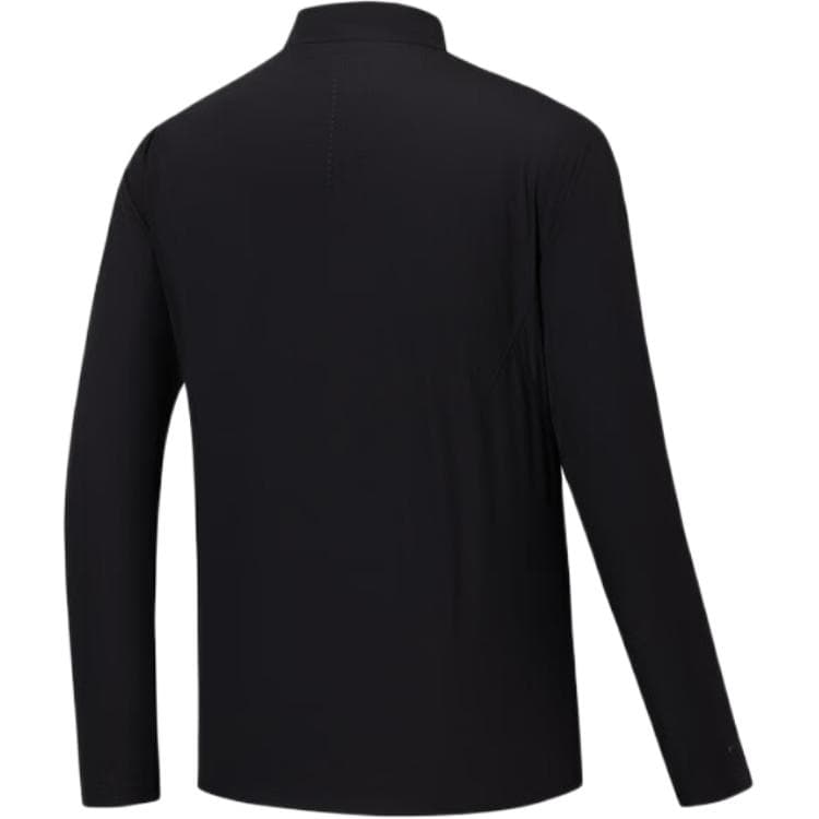 ANTA Champion AllWeather Collection Jackets Black Stand Collar Thin Straight Fit