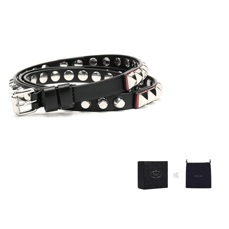 PRADA Black Red Black