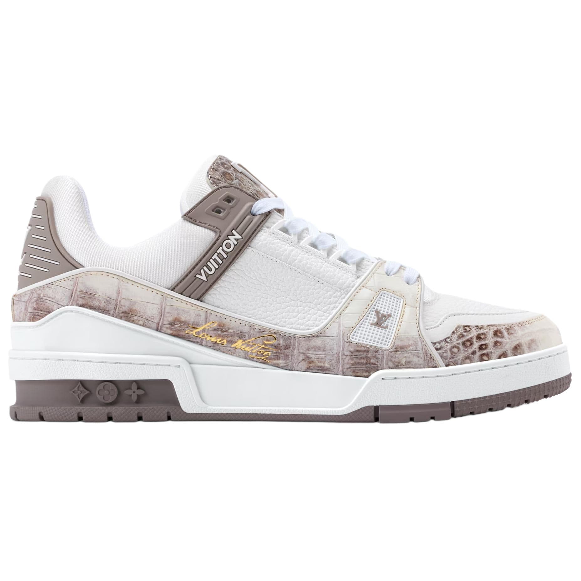 LOUIS VUITTON Trainer Skate Lowtop Light Umber