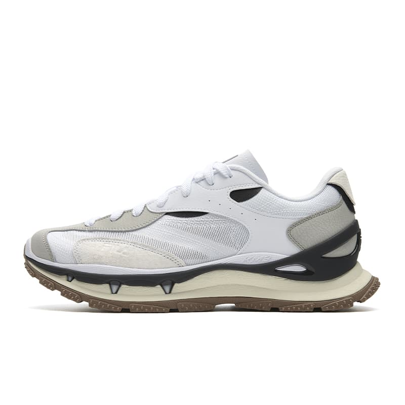 FILA KM 3 AbrasionResistant Breathable Lightweight Lowtop FILA White/Dove Gray