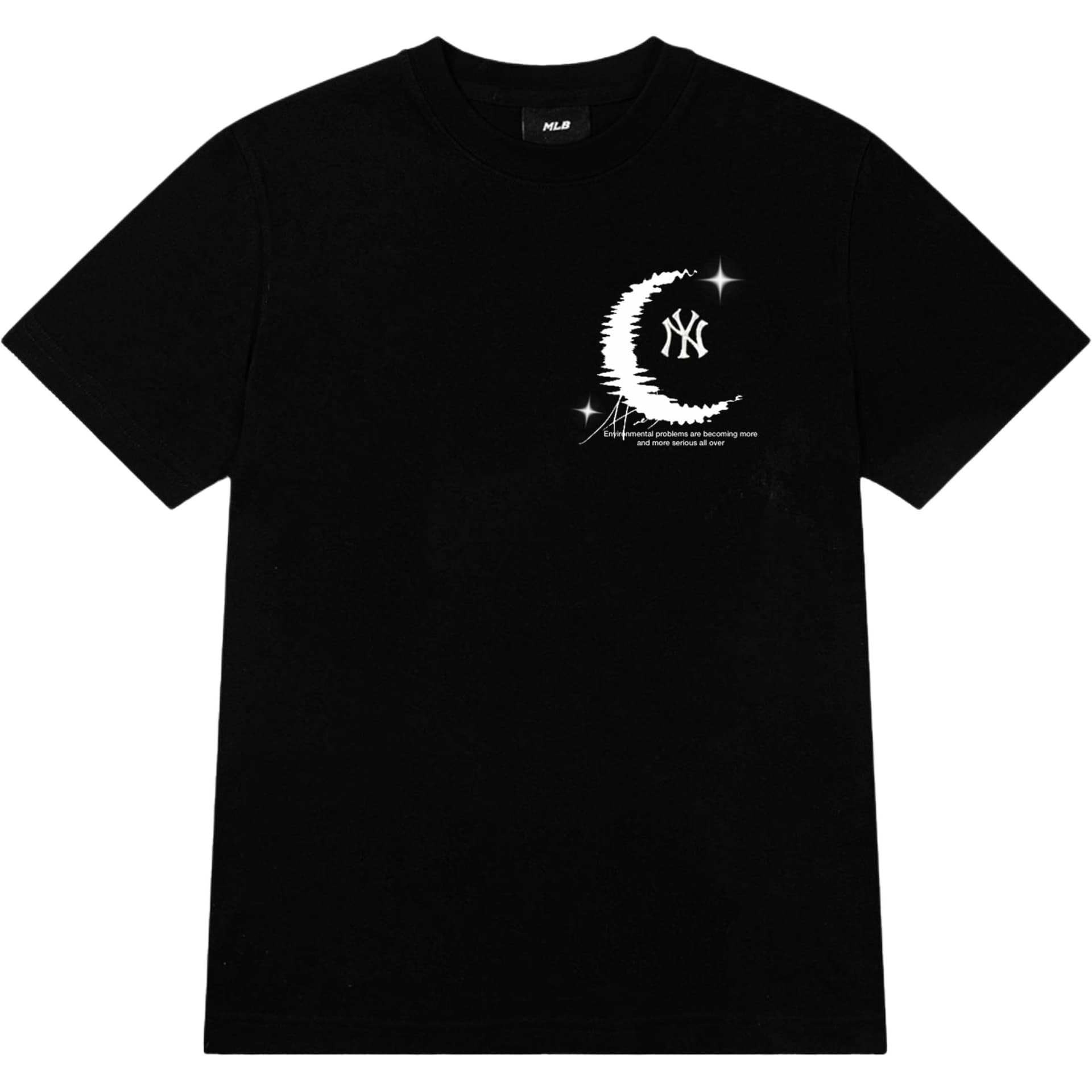 MLB New York Yankees TShirts Black Crew Neck