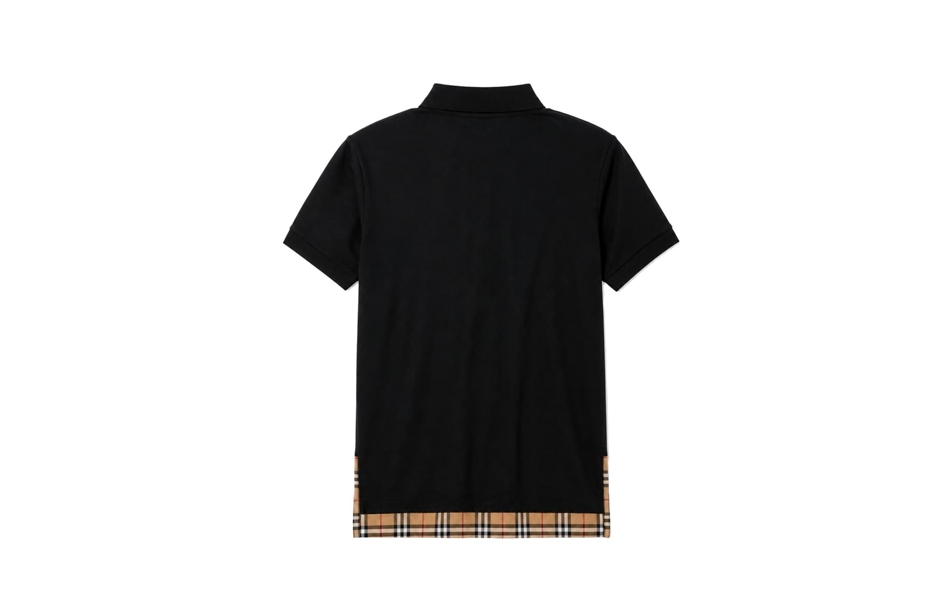 Burberry Polo Shirts Polo Collar Moderate Straight Fit