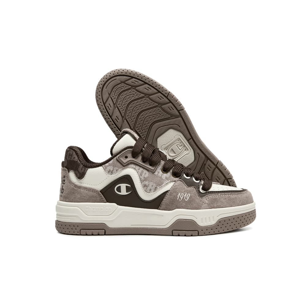 Champion Skate Lowtop Satin Brown/Baroque Brown