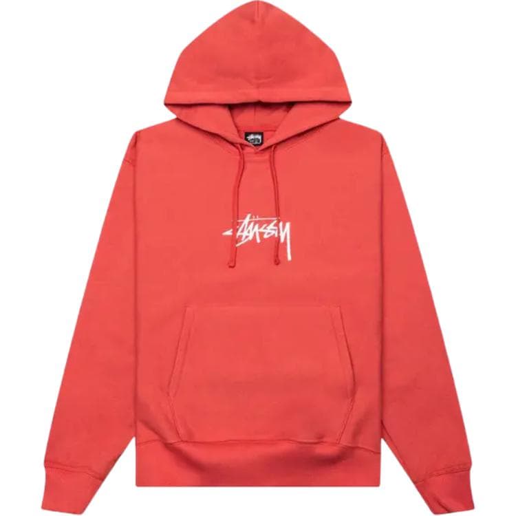 Stussy Stock Logo Applique Hoodie