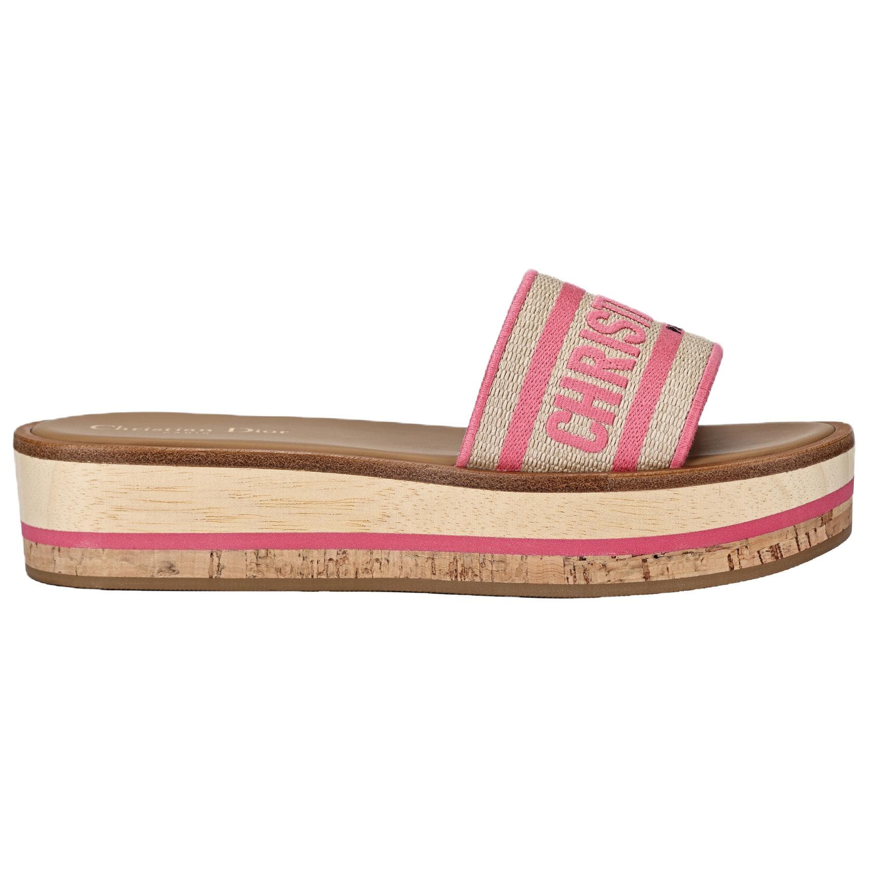 DIOR Dioriviera Slide Slippers Pink