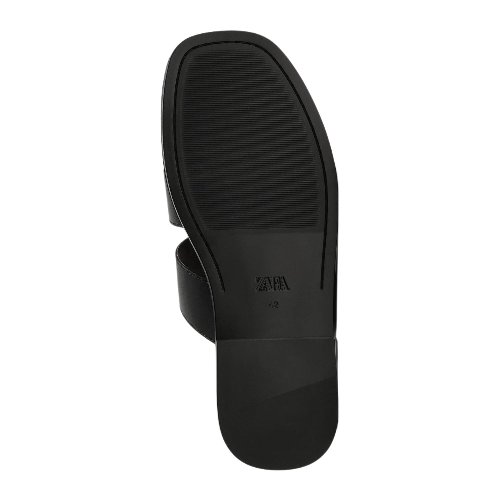 ZARA Slide Slippers Black