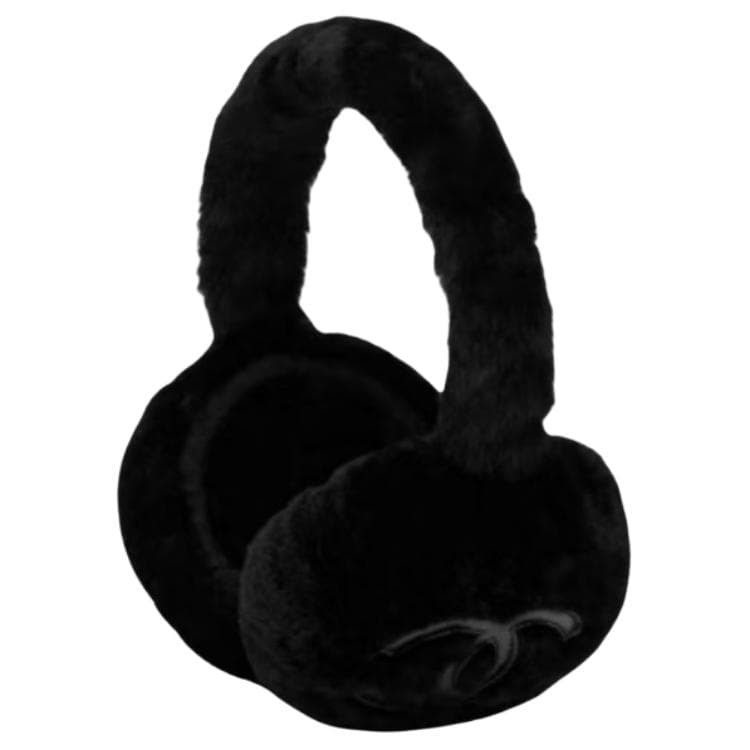 CHANEL Earmuffs Black