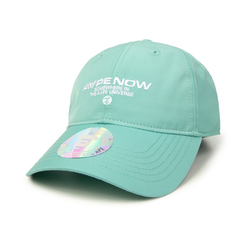 Aape Polyester Baseball Caps Mint Green GRR