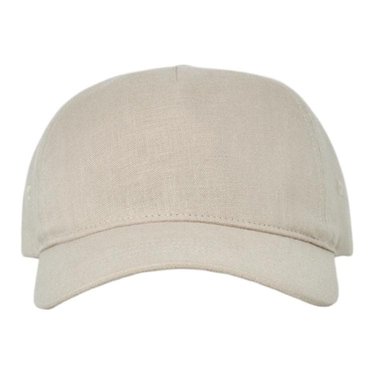 COS Original Design Linen Baseball Caps Beige Beige