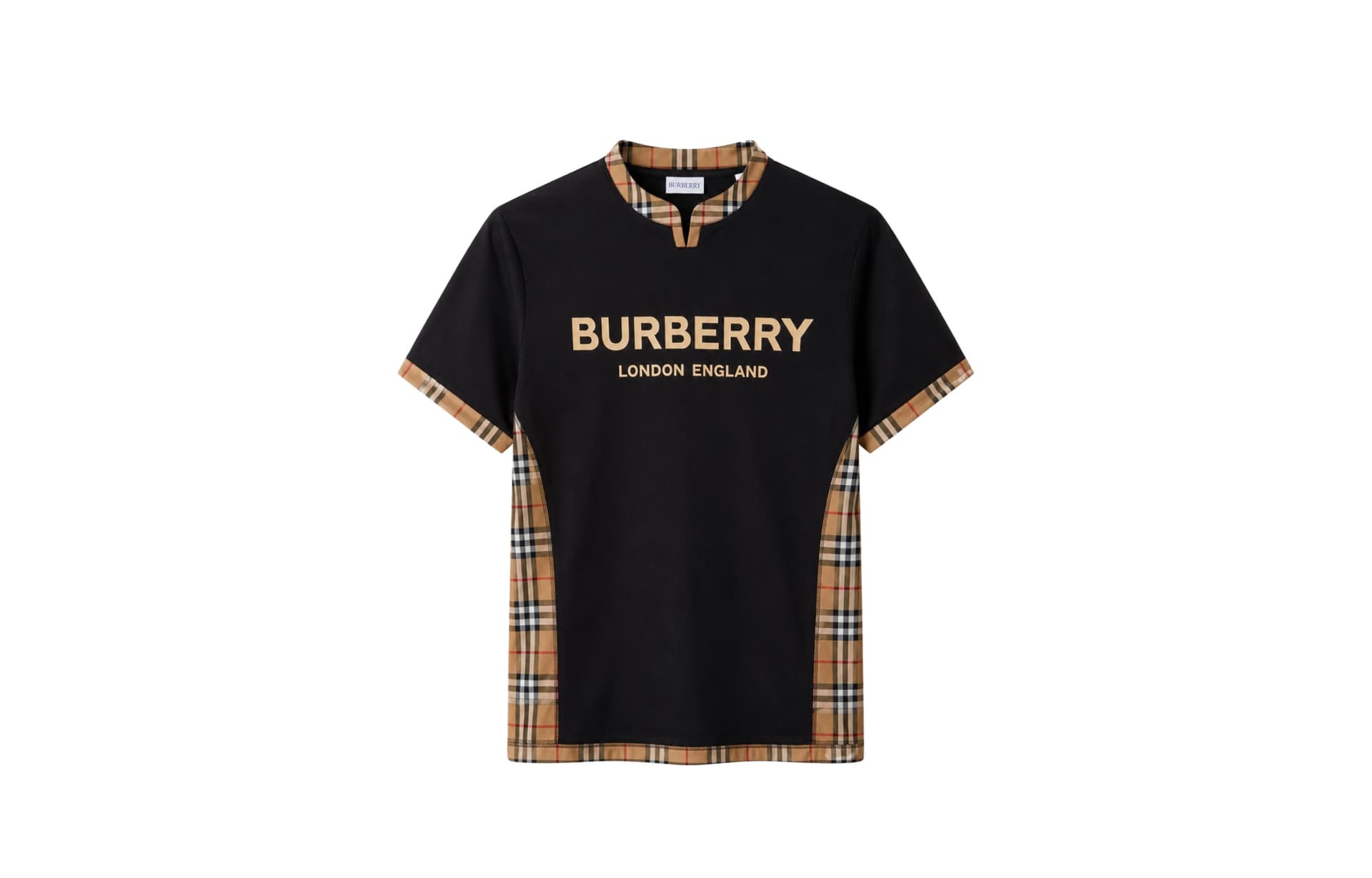 Burberry TShirts Vneck Moderate Straight Fit