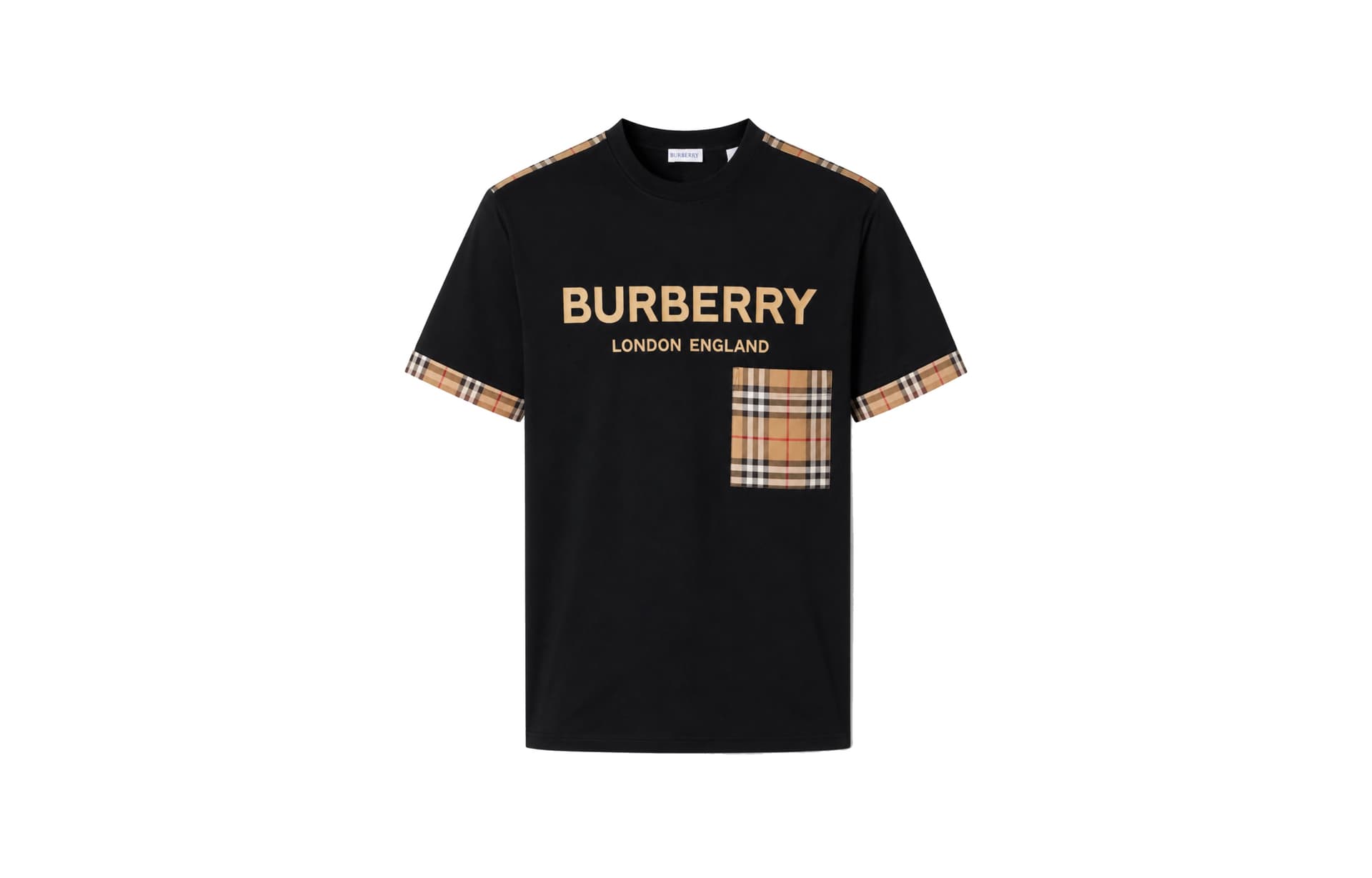 Burberry TShirts Vneck Moderate Straight Fit