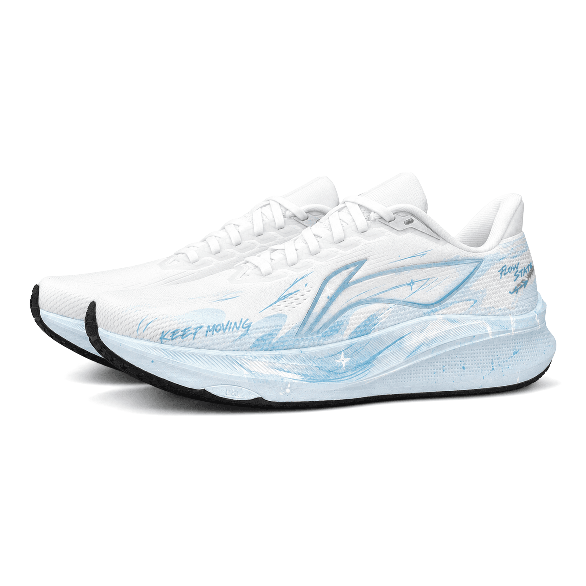 LiNing Red Hare 9 Lowtop Blue White