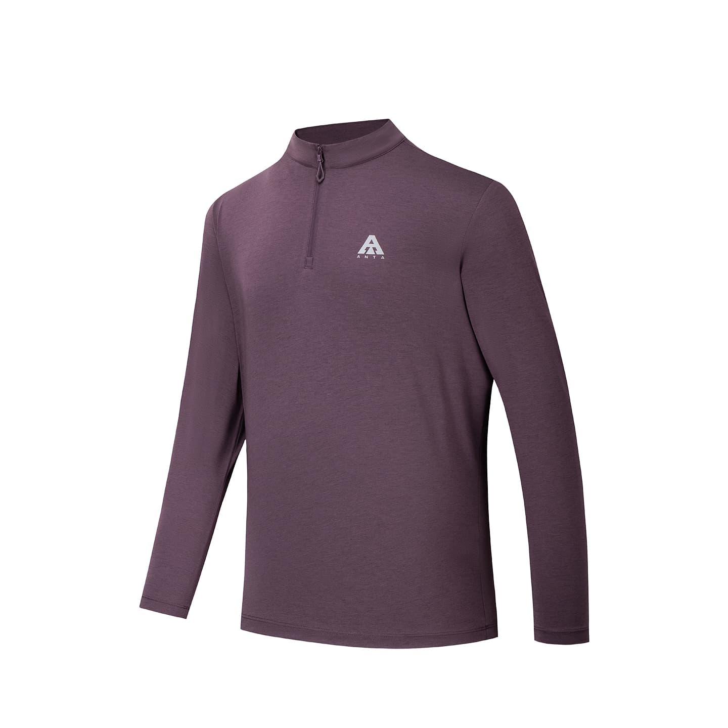 ANTA TShirts Iridescent Purple Gray3 HalfTurtleneck