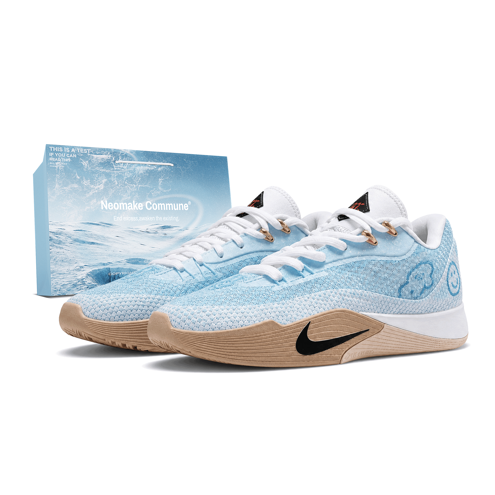 Nike S.T. Flare Lowtop Blue White