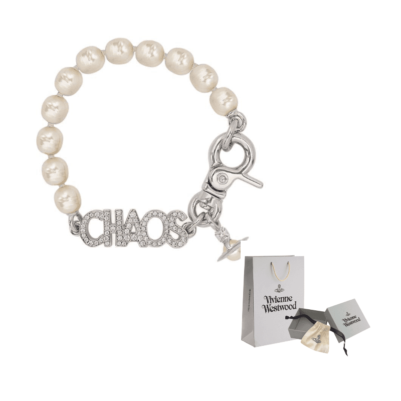 Vivienne Westwood Bracelets Ecru/Silver