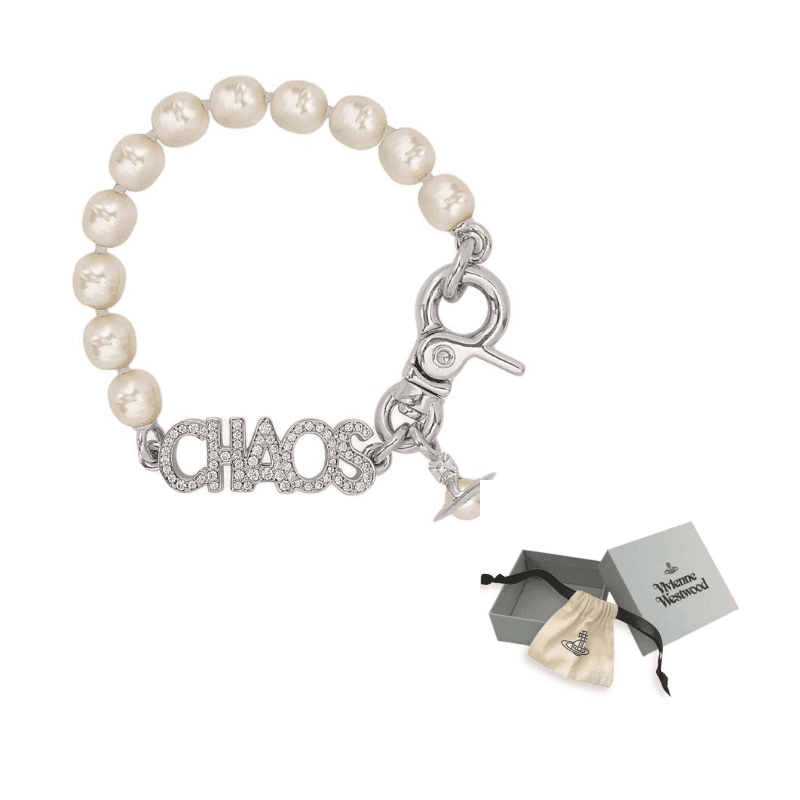 Vivienne Westwood Bracelets Ecru/Silver