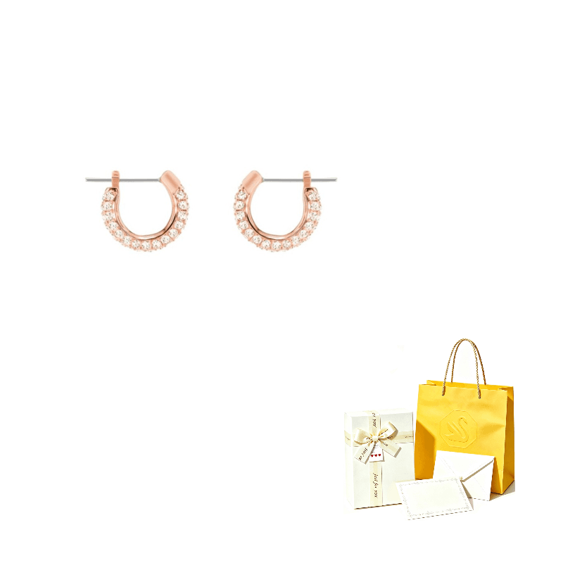 Swarovski Rose Gold plated Earrings Rose Gold