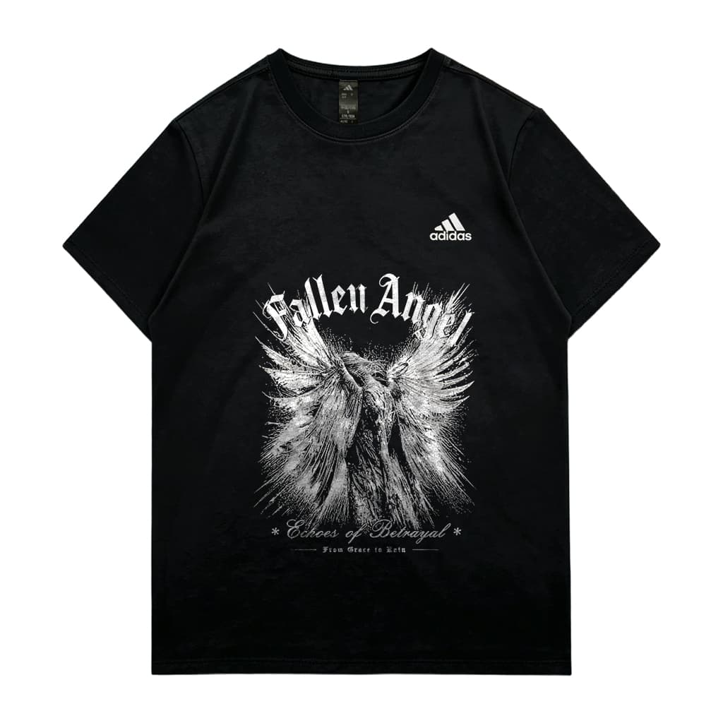 Adidas MUST HAVES T Shirts Black Crew Neck Moderate Black
