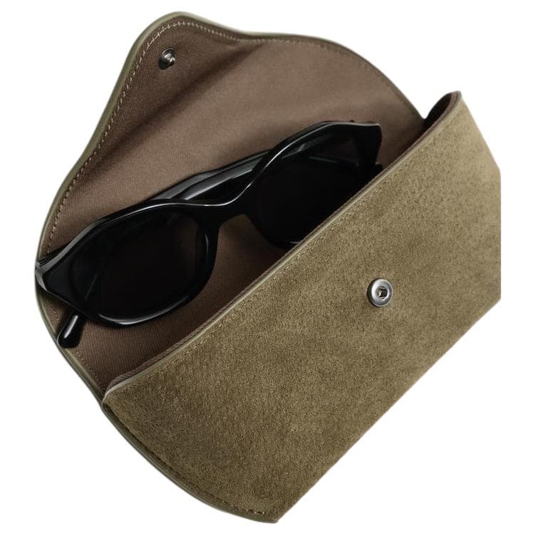 ZARA Eyeglass Pouches Khaki Green