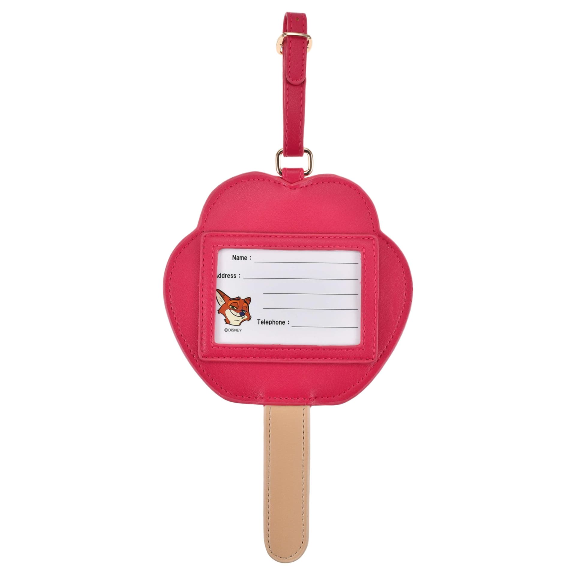 Disney Luggage Tags Rose Red
