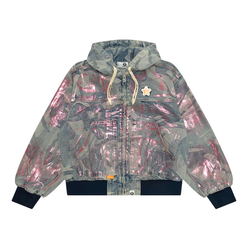 Aape Denim Jackets Blue BLL Hooded (Nondetachable) Moderate Other