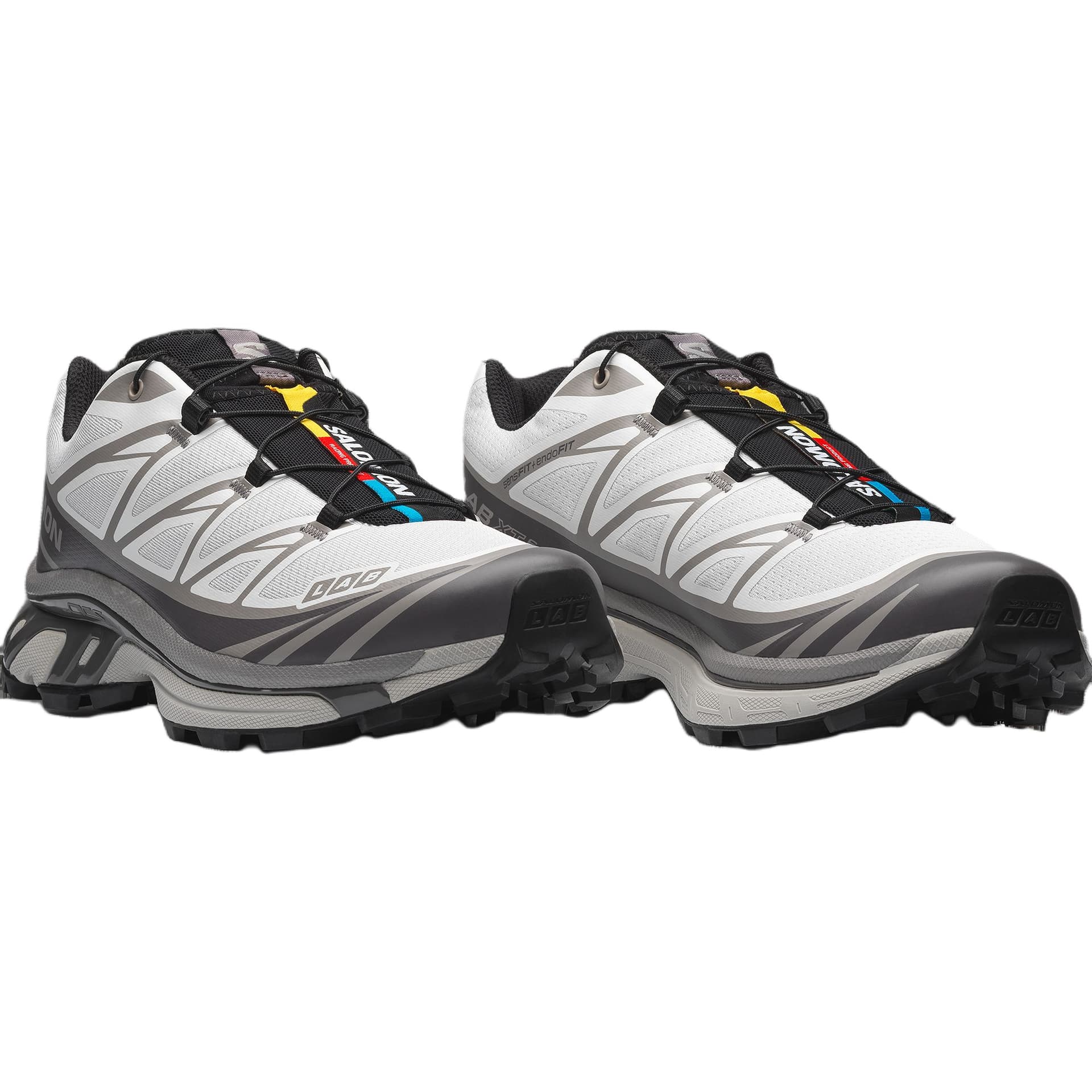 SALOMON XT6 Lowtop White/Metallic Gray/Dove White