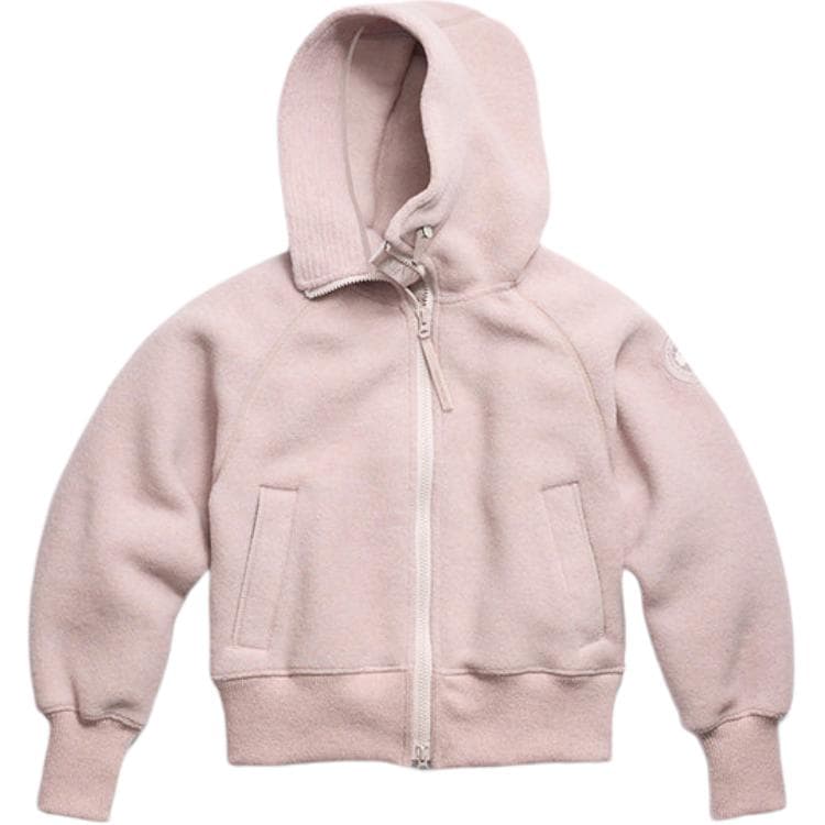 Canada Goose Jackets 9856 Soft Light Pink Hooded (Nondetachable) Moderate Straight Fit