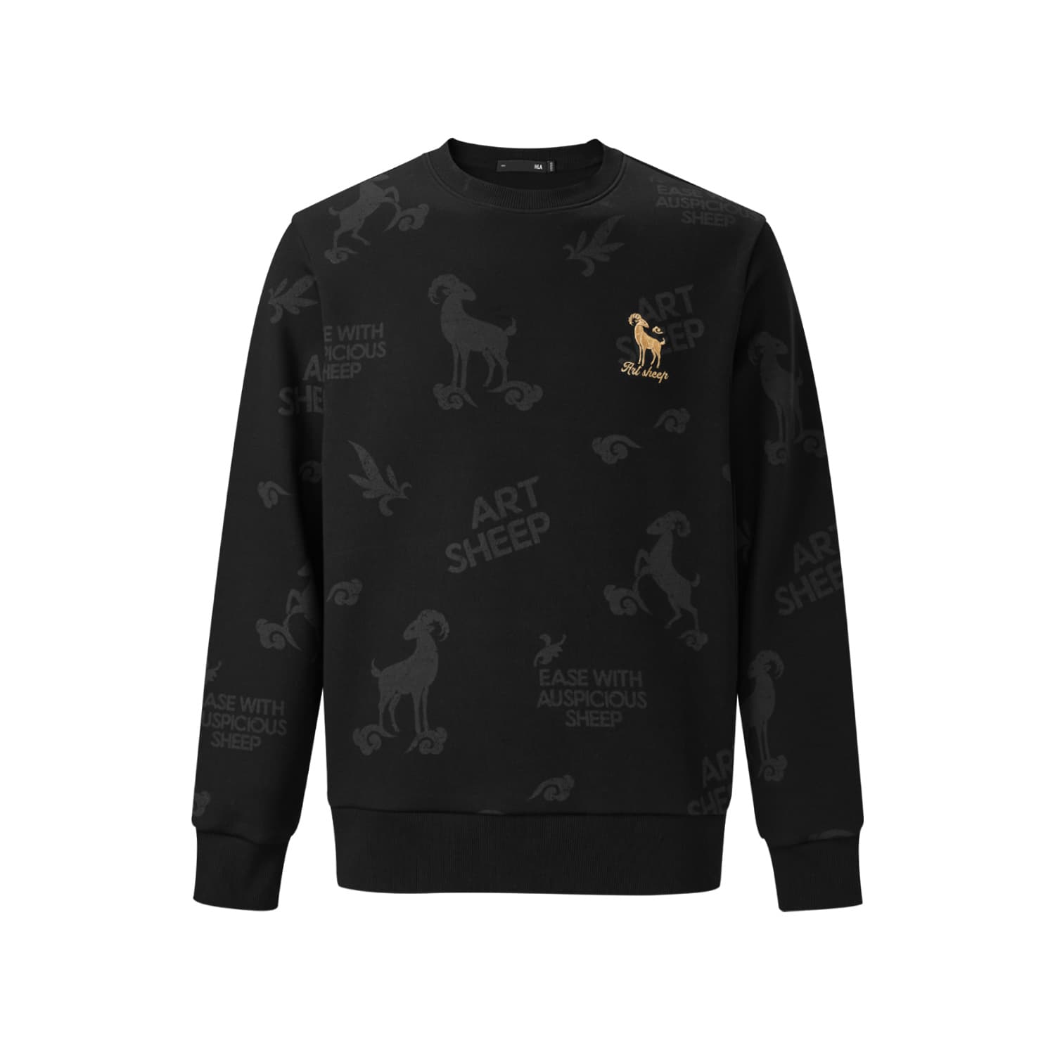 HLA Sweatshirts Crew Neck Moderate