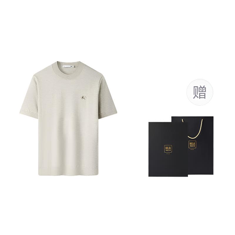 HLA Knitwear Crew Neck Moderate