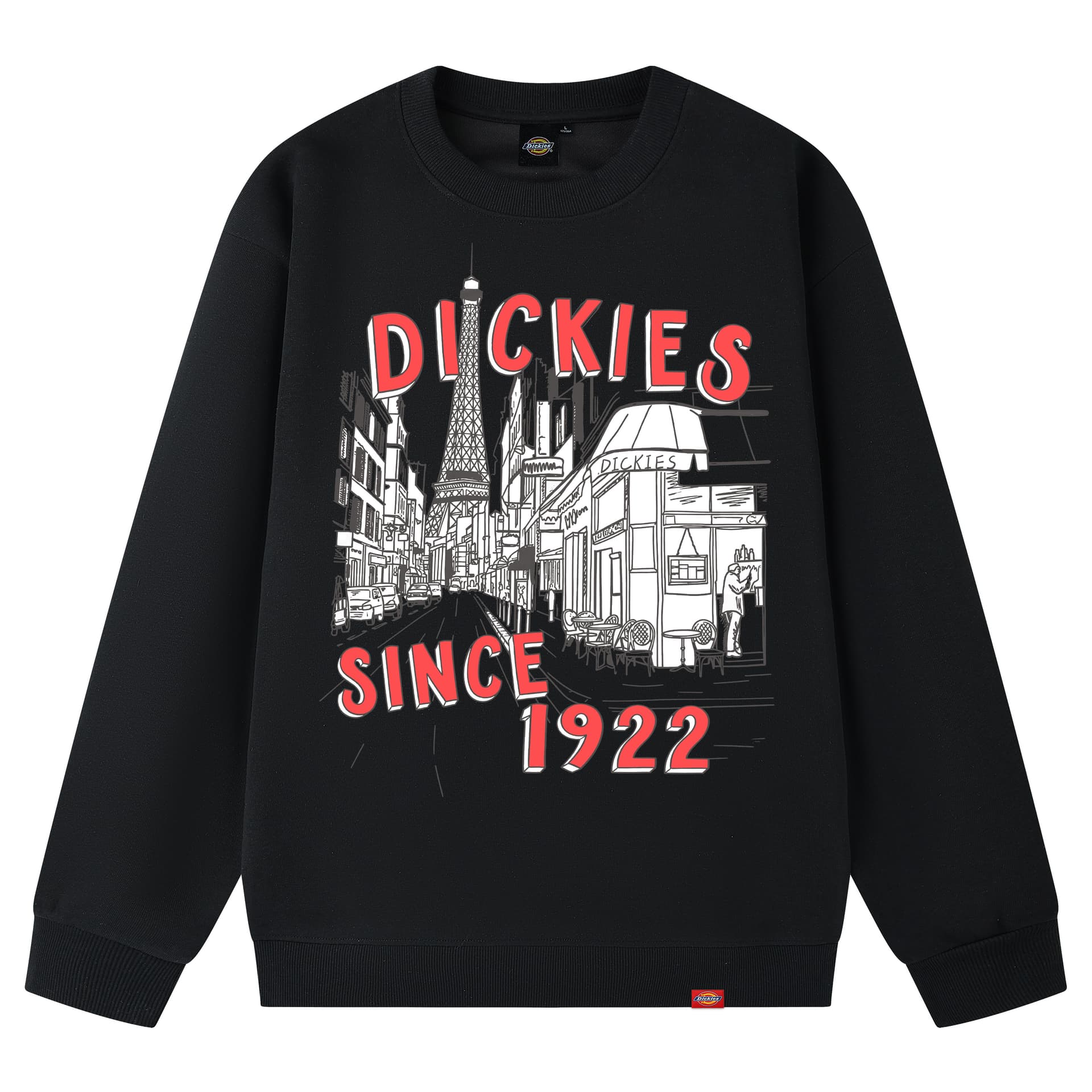 Dickies Sweatshirts Crew Neck Moderate Straight Fit