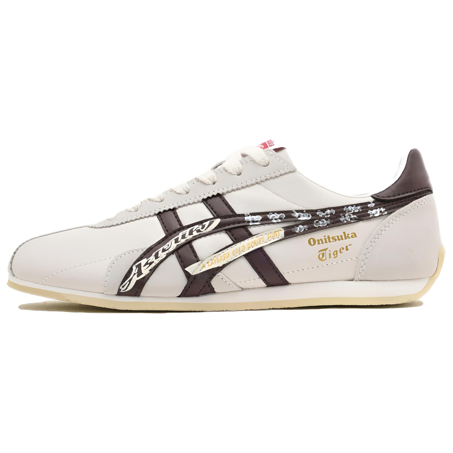 Onitsuka Tiger Runspark Lowtop Beige White Brown Multicolor
