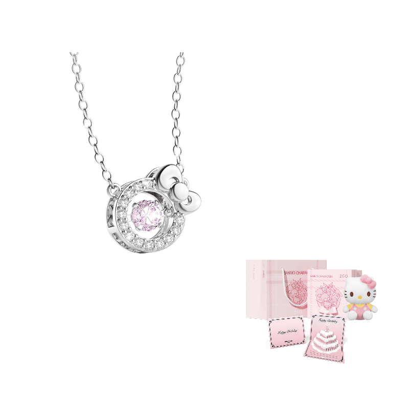 Hello Kitty 925 Sterling Silver Necklaces