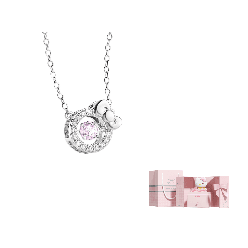 Hello Kitty 925 Sterling Silver Necklaces