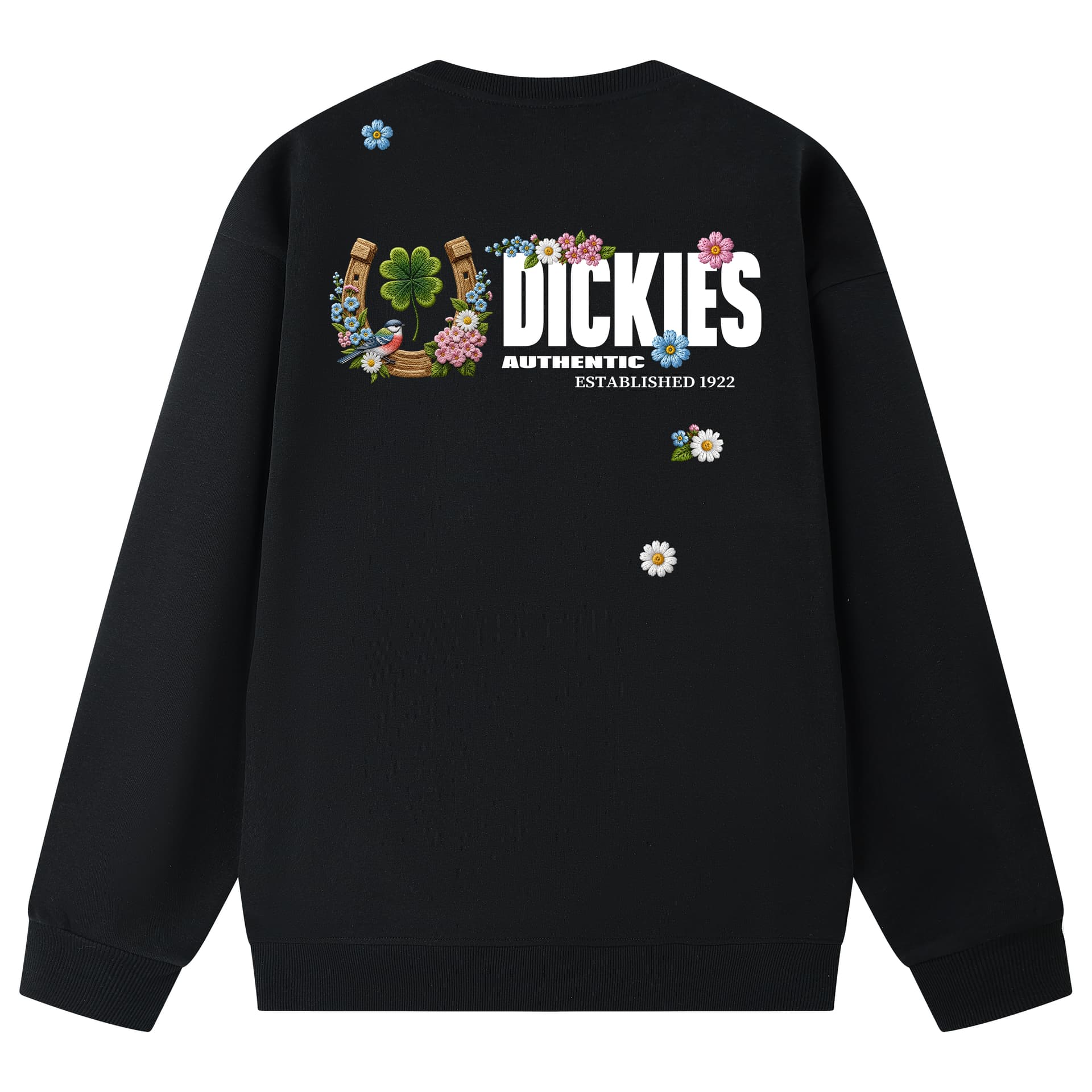 Dickies Sweatshirts Crew Neck Moderate Straight Fit