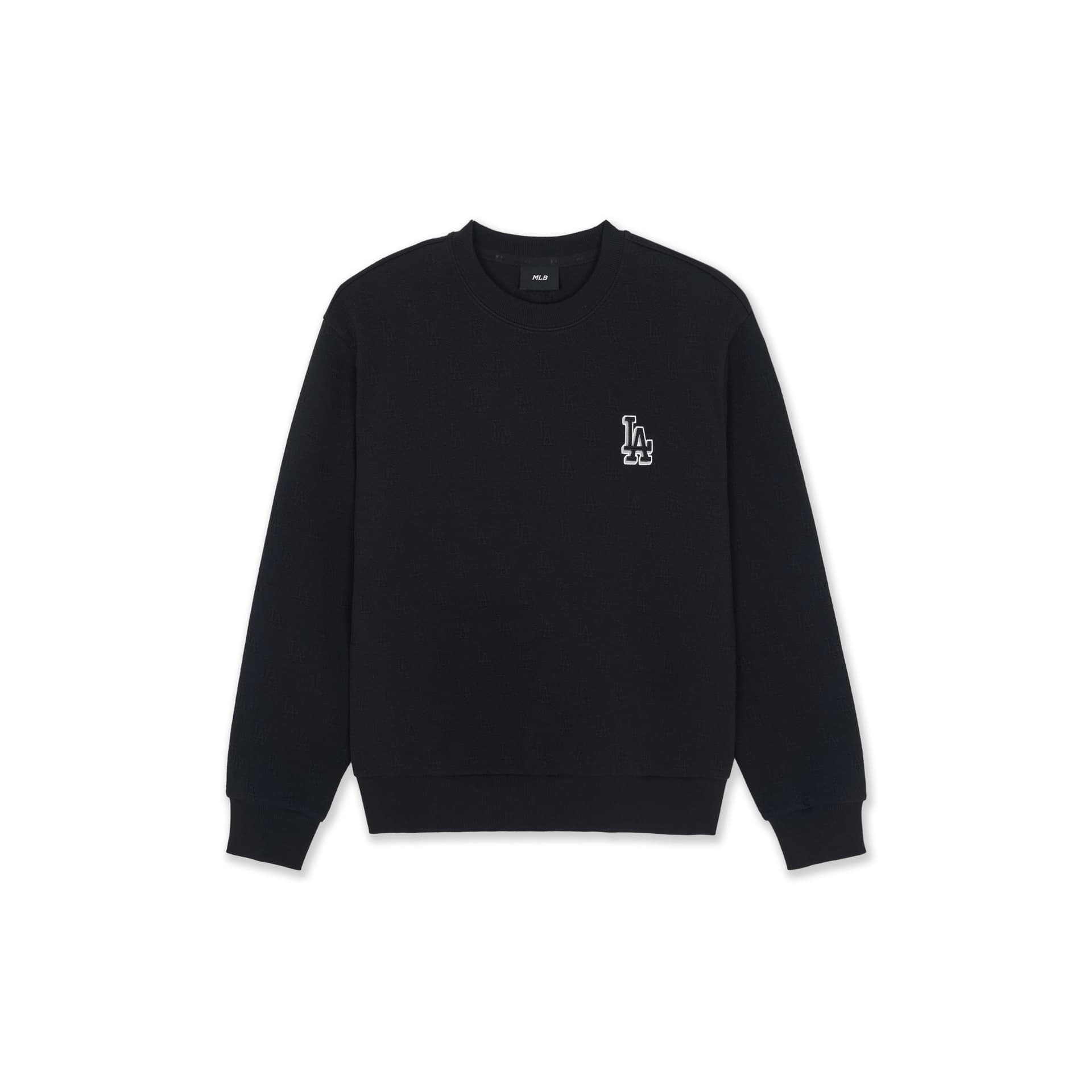 MLB Los Angeles Dodgers Sweatshirts Black Crew Neck Moderate