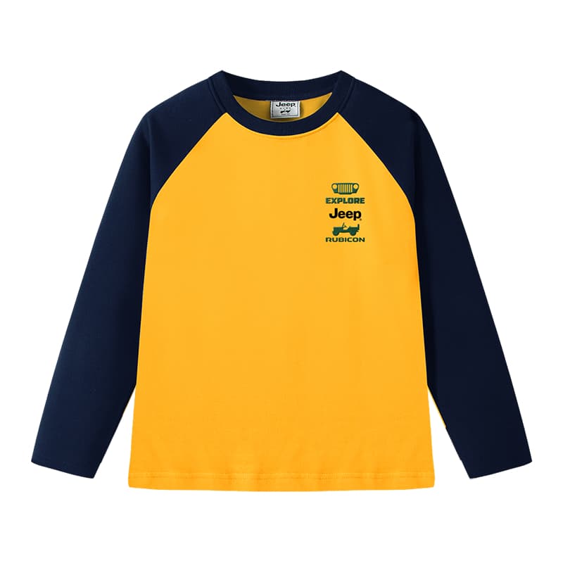Jeep Grade School TShirts Crew Neck Moderate Stretch