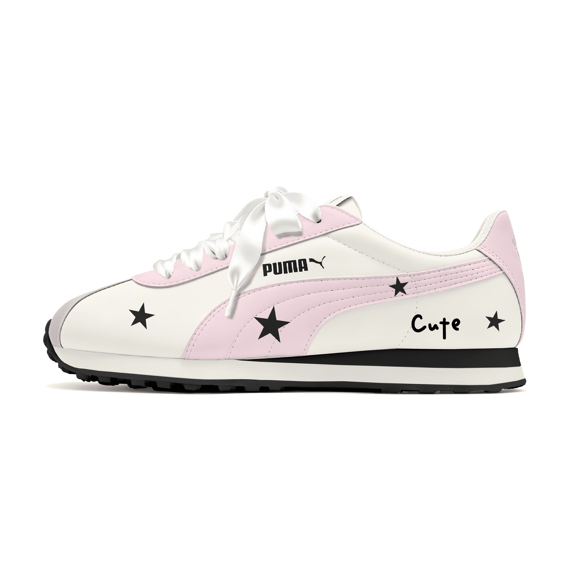 PUMA Turino NL Lowtop White/Pink/Beige