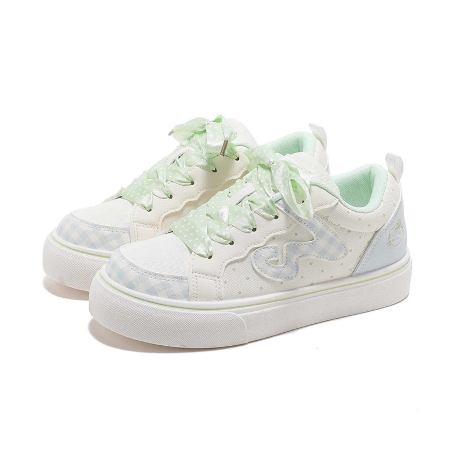 Sanrio Skate Lowtop Black/Beige Blue/Blue Pink