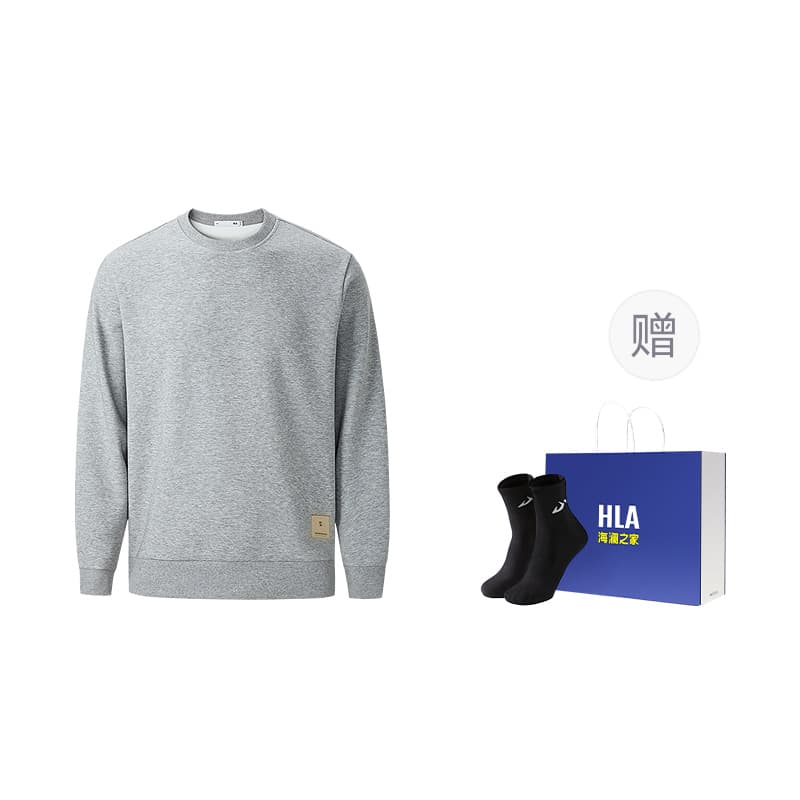 HLA Sweatshirts Crew Neck Moderate