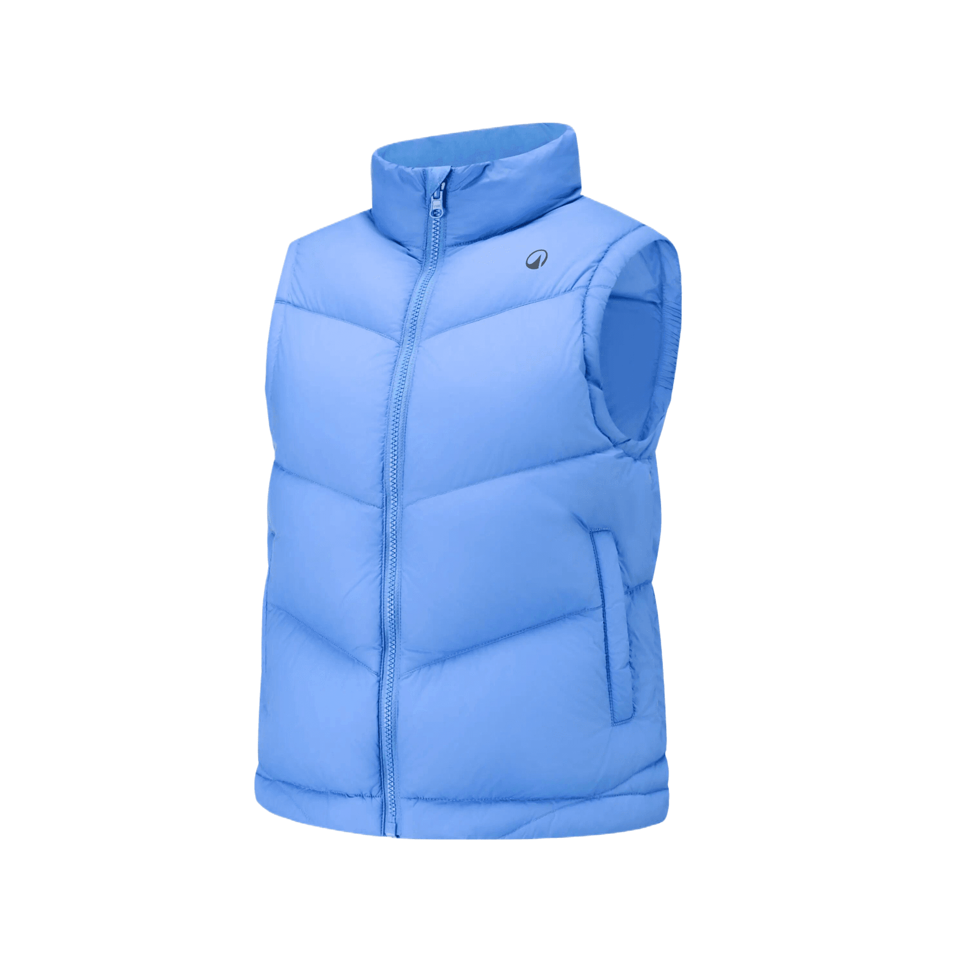 DECATHLON Down Vest Pearl Beige Teenagers