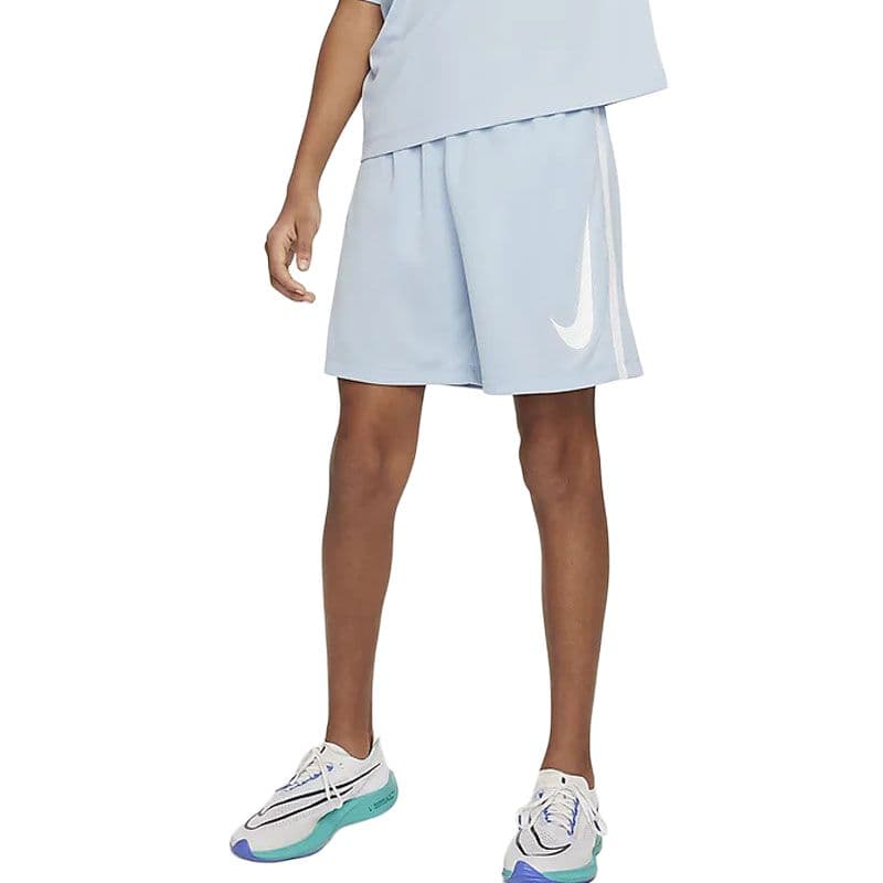 Nike Dri Fit Kids' Light Armory Blue/White/White